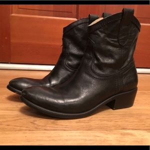 Frye Cowboy Style Booties